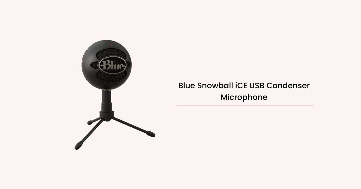 Blue Snowball iCE USB Condenser Microphone 