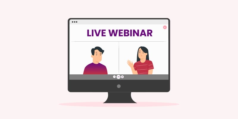 Live vs Pre-recorded Webinar